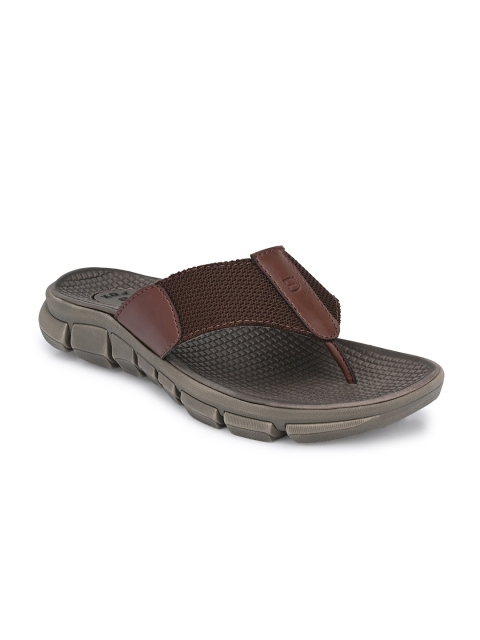 

Big Fox Men Brown Solid Slip-On Flip Flops