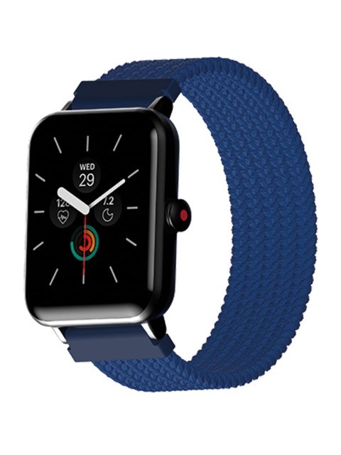 

NOISE Blue Solid Woven Smartwatch Strap