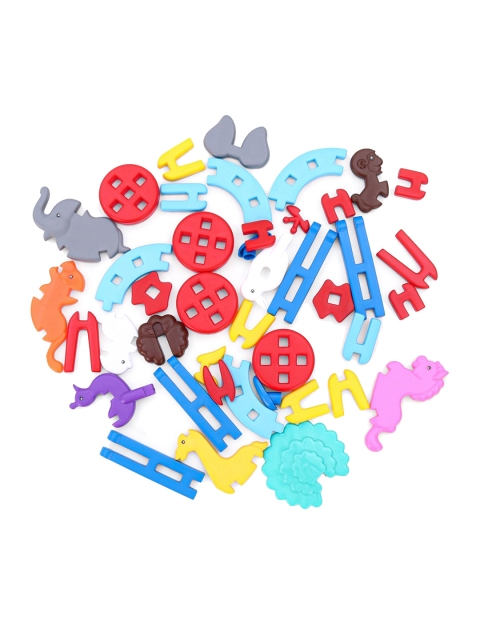 

UNITED AGENCIES Kids White & Red Amusement Park Learning & Development Toy
