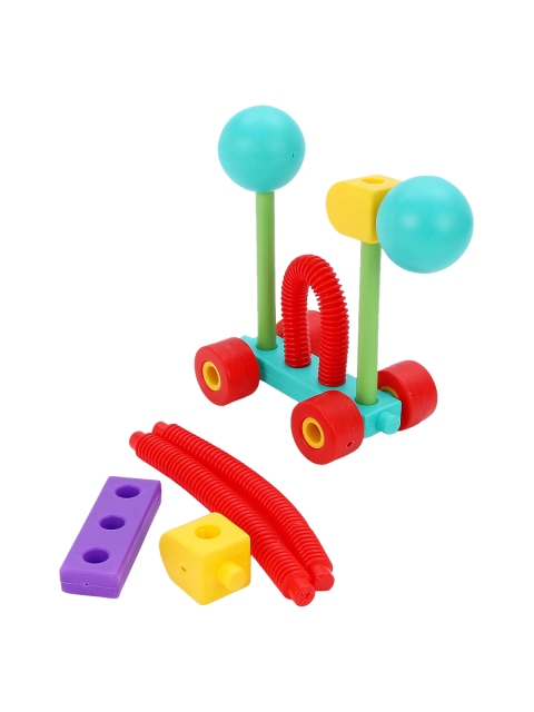 

UNITED AGENCIES Kids Red & Green Millennium Blocks Learning & Development Toy