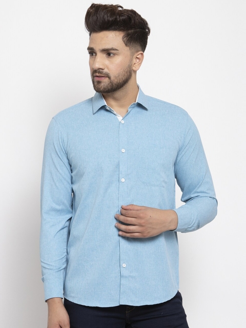 

JAINISH Men Blue Comfort Casual Shirt