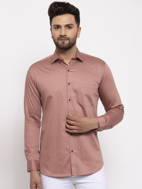 

JAINISH Men Brown Comfort Casual Shirt
