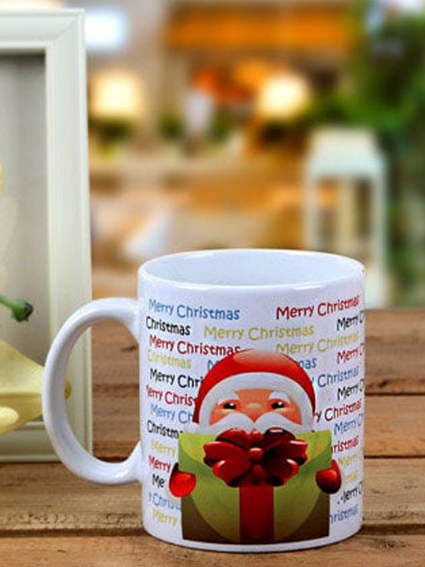 

Ferns N Petals White & Red Printed Fragrance of Joy Ceramic Matte Mug