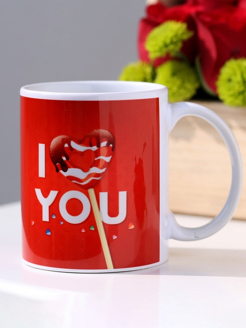 

Ferns N Petals White I Love You Coffee Printed Coffee Mug