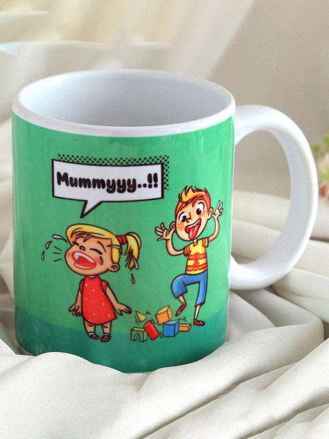 

Ferns N Petals Multicolour Rakshabandhan Special Ceramic Glossy Mug, White