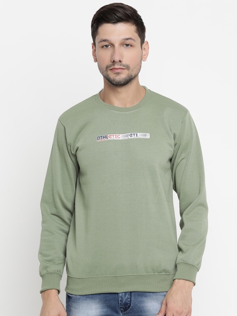 

V2 Value & Variety Men Green Sweatshirt