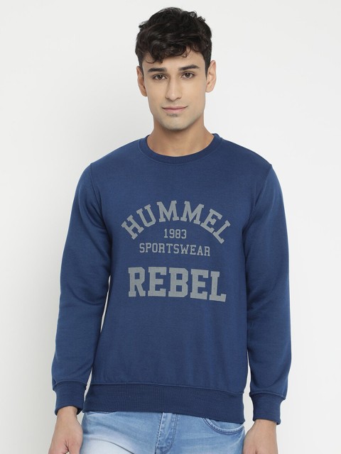 

V2 Value & Variety Men Navy Blue Printed Sweatshirt
