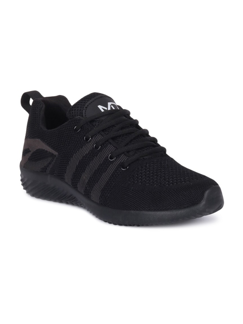 

M7 by Metronaut Men Black Woven Design Trekking Shoes