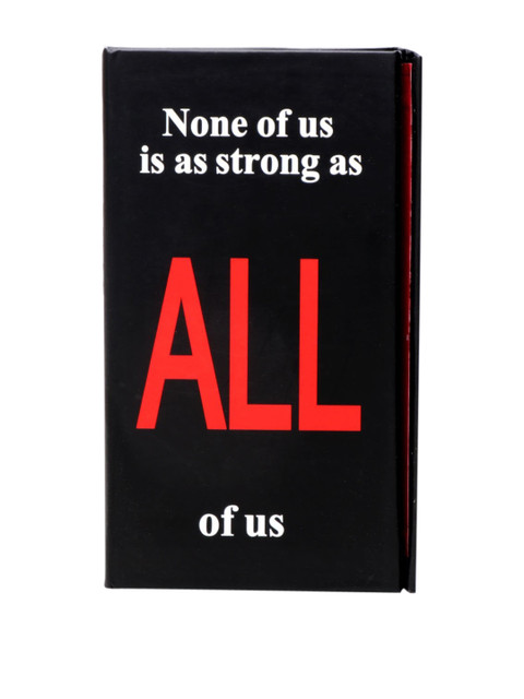 

Archies Black & Orange Printed Notebook