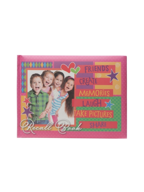 

Archies Pink Printed Scrap Book