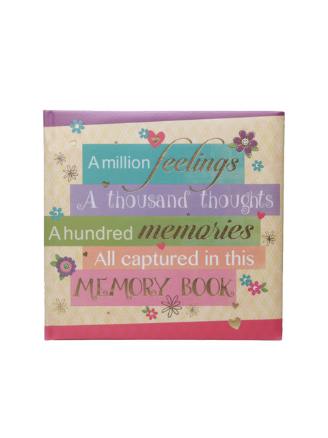 

Archies Multi-Coloured Typography Printed Scrap Book