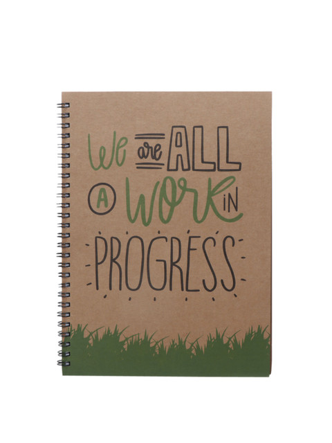 

Archies Brown & White Printed Notebook