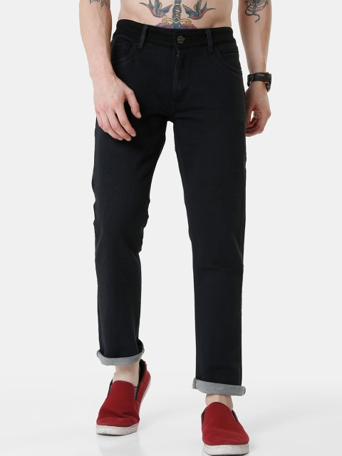 

VUDU Men Black Narrow Slim Fit Stretchable Jeans