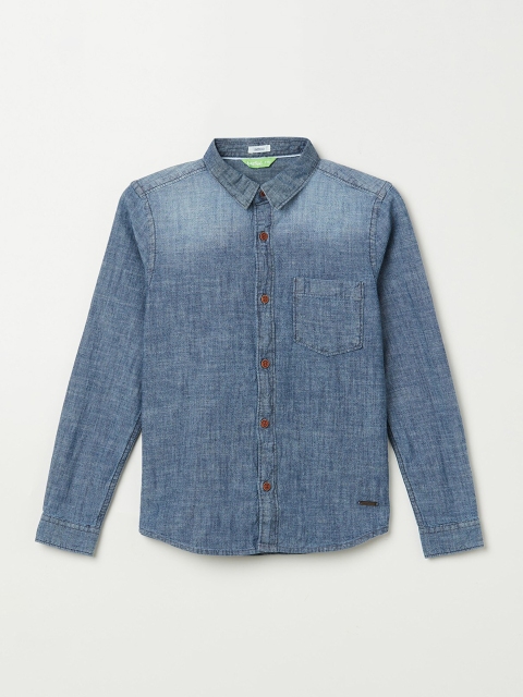 

Bossini Boys Blue Casual Shirt