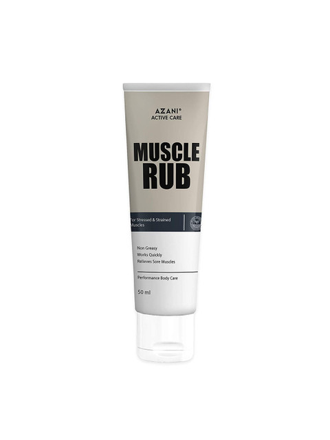 

Azani Active Care Pain Relief Muscle Rub 50ml, White