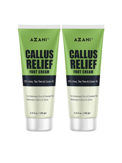 

Azani Active Care Pack Of 2 White Callus Relief Foot Cream 200gm