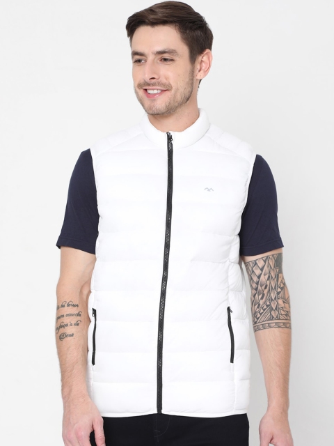 

Mufti Men White Puffer Jacket