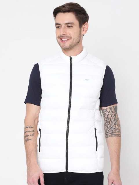 

Mufti Men White Puffer Jacket