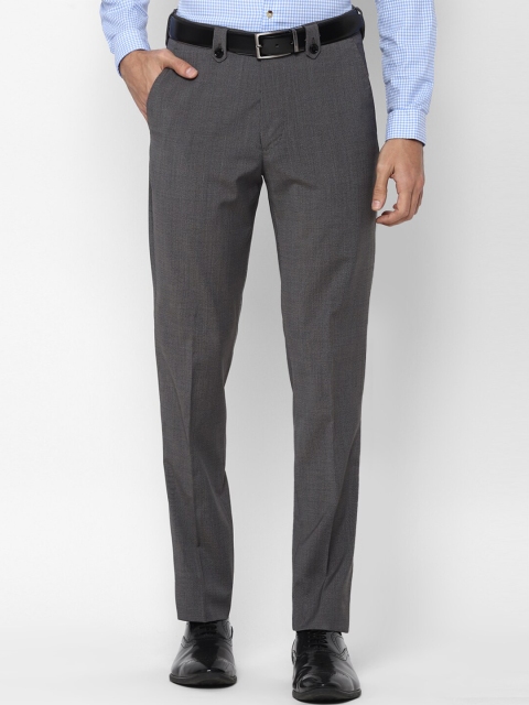 

SIMON CARTER LONDON Men Grey Slim Fit Trousers