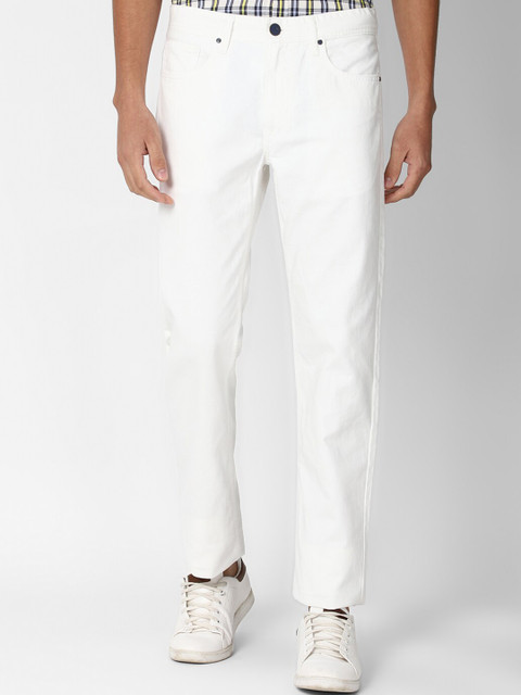 

Peter England Casuals Men White Slim Fit Jeans