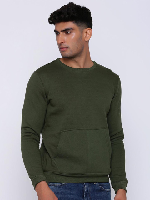 

Tistabene Men Olive Green Pullover