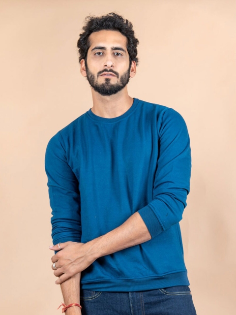 

Tistabene Men Blue Pullover Sweater