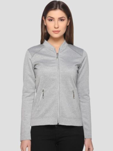 

armure Women Grey Solid Lightweight Tailored Jacket