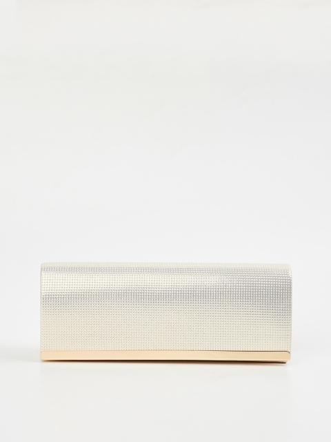 

CODE by Lifestyle Beige Textured Structured Sling Bag