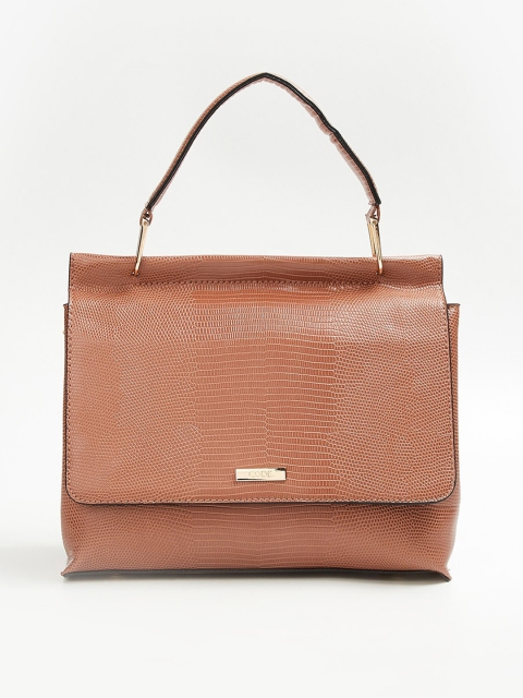 

CODE by Lifestyle Blue Textured Structured Satchel