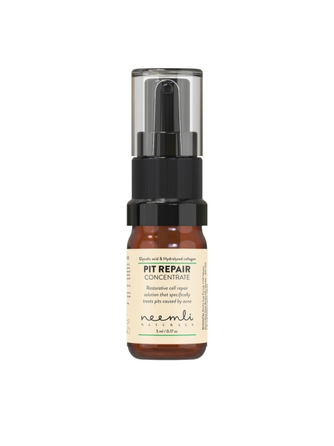 

Neemli Naturals Glycolic Acid & Hydrolysed Collagen Pit Repair Concentrate 5 ml, Transparent