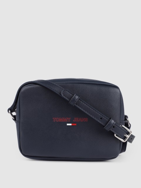 

Tommy Hilfiger Navy Blue Solid Sling Bag