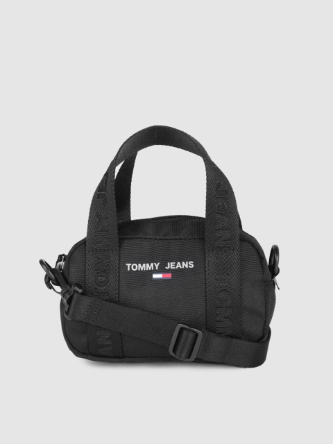 

Tommy Hilfiger Black Structured Handheld Bag