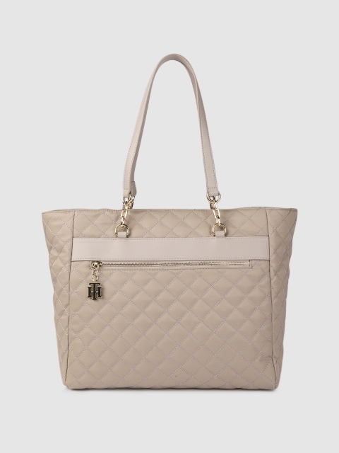 

Tommy Hilfiger Beige Quilted Shoulder Bag