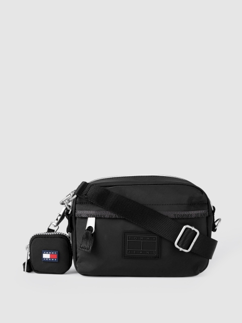 

Tommy Hilfiger Black Sling Bag with Mini Pouch