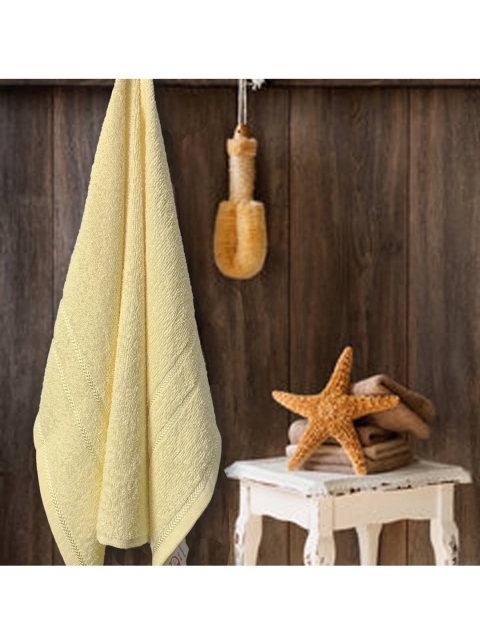 

Aura Yellow Solid 380 GSM Super Absorbent Cotton Bath Towel