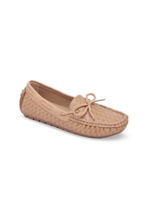 

Sole To Soul Women Beige Ballerinas with Bows Flats