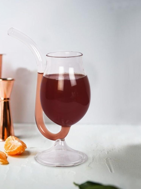 

THE ARTMENT Transparent Solid Tail Cocktail Glass