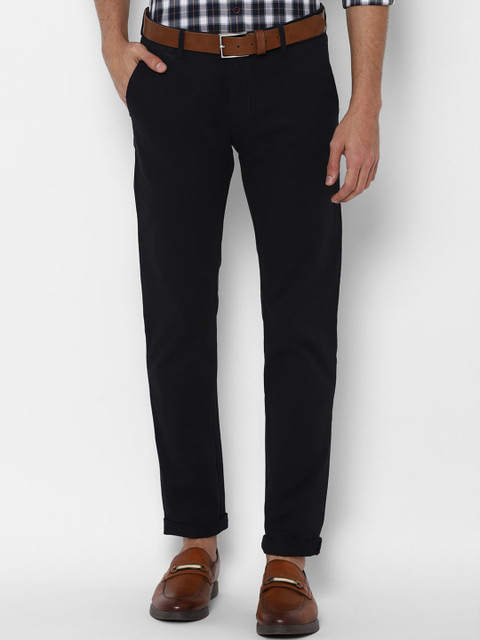 

Allen Solly Men Black Slim Fit Chinos Trousers