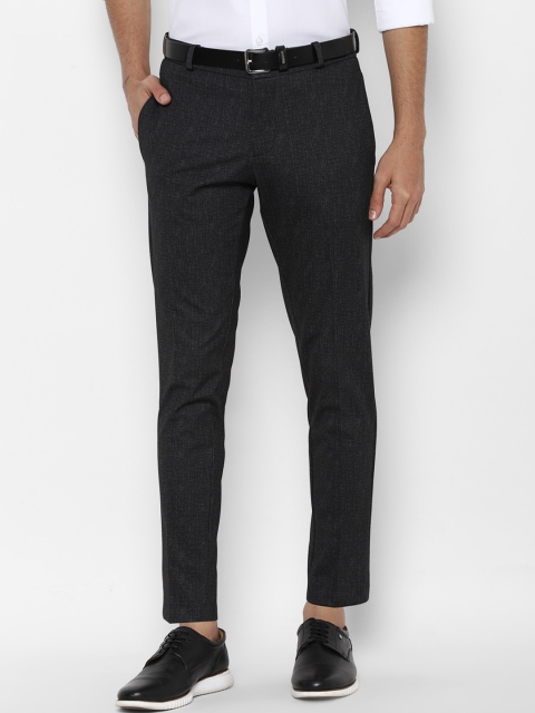 

Allen Solly Men Charcoal Slim Fit Trousers