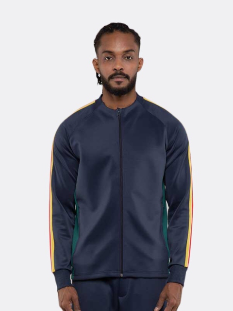 

BLUEAGE Men Navy Blue Sweatshirt