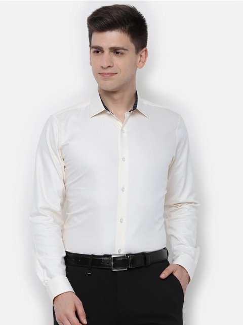 

Allen Solly Men White Slim Fit Formal Shirt