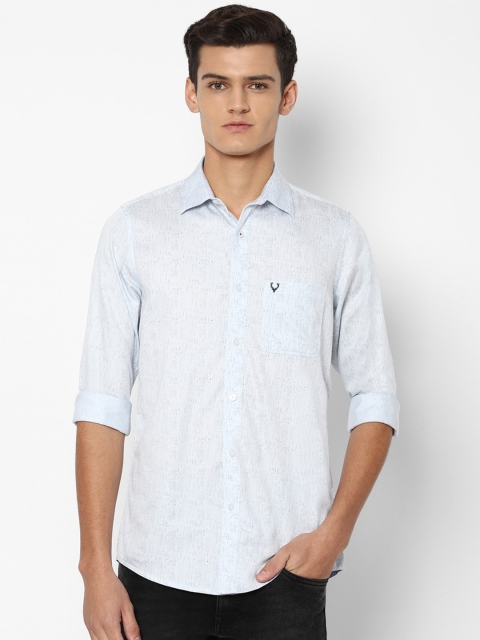 

Allen Solly Men White Slim Fit Casual Shirt
