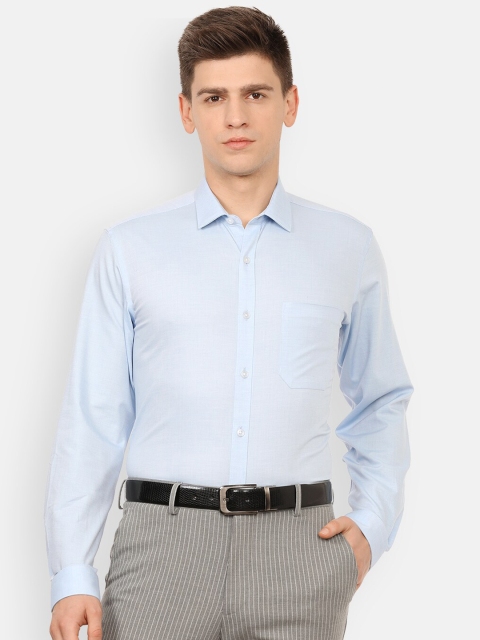 

Louis Philippe Men Blue Slim Fit Formal Shirt