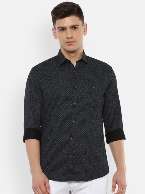 

Louis Philippe Sport Men Black Slim Fit Printed Casual Shirt