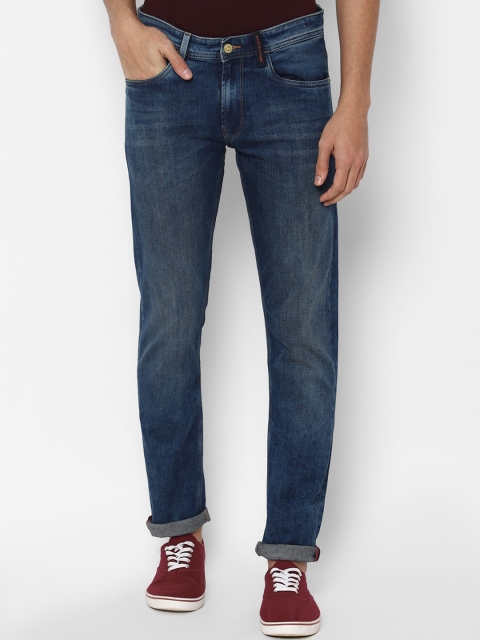 

Allen Solly Men Blue Skinny Fit Light Mid Rise Fade Stretchable Jeans
