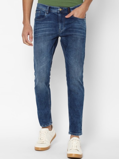 

Allen Solly Men Blue Slim Fit Mildly Distressed Light Fade Strectchable Jeans