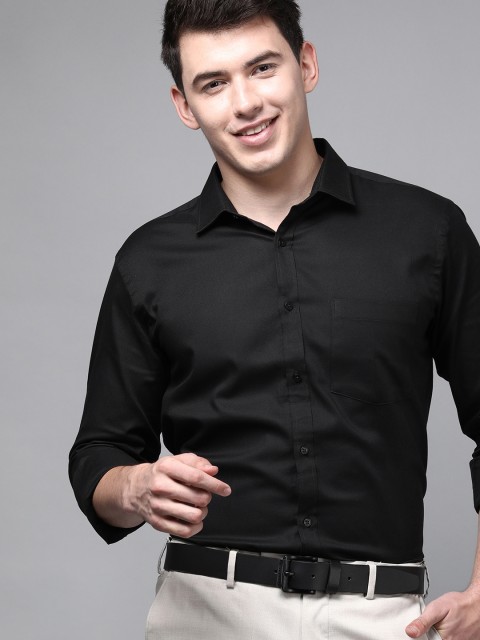 

Park Avenue Men Black Slim Fit Formal Shirt