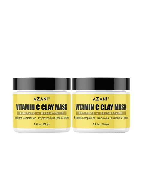 

Azani Active Care Set Of 2 Active Care Vitamin C Clay Masks, White