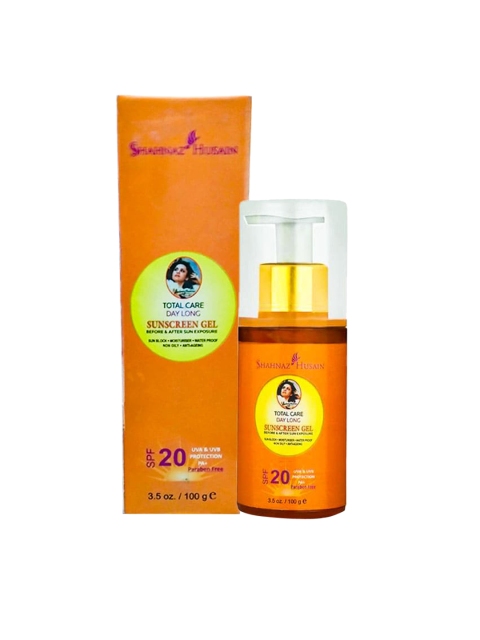 

Shahnaz Husain Transparent SunScreen Gel UVA & UVB Protection PA+ SPF 20 100 g