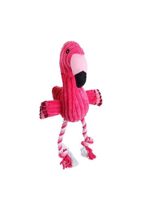 

Emily pets Pink & White Medium Squeaky Pet Toy